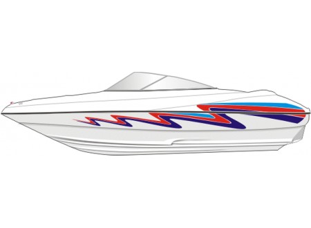 Adesivos Para Lancha Ou Barco Personalizado- Mod: 06